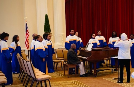 Choir performance of Lawson State students